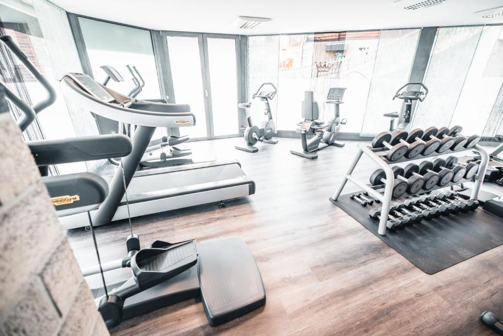 Fitness centrum a/nebo fitness zařízení v ubytování CHRIStania
