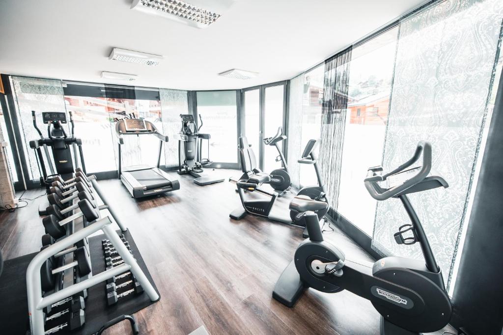 Fitness centrum a/nebo fitness zařízení v ubytování CHRIStania