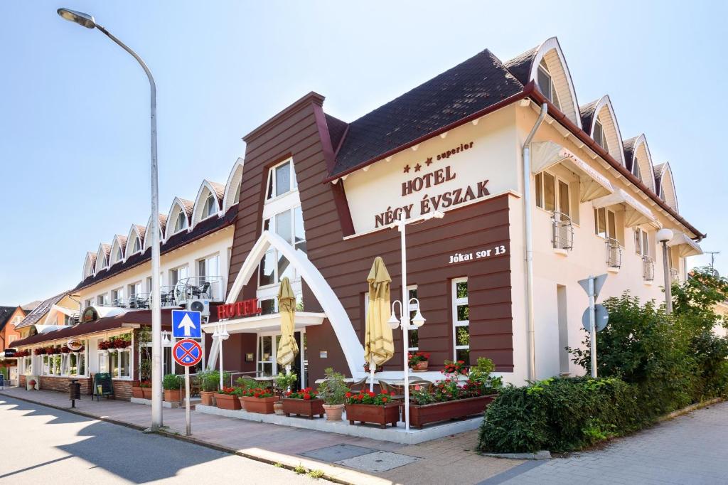 Budynek, w którym mieści się hotel