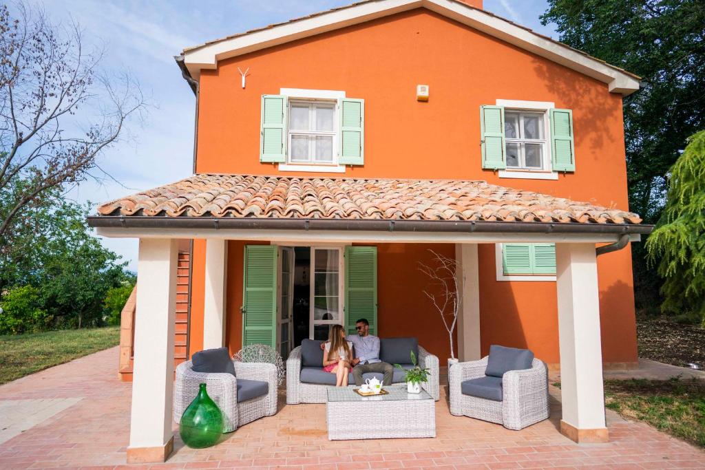 Budova, v ktorej sa ubytovanie bed & breakfast nachádza