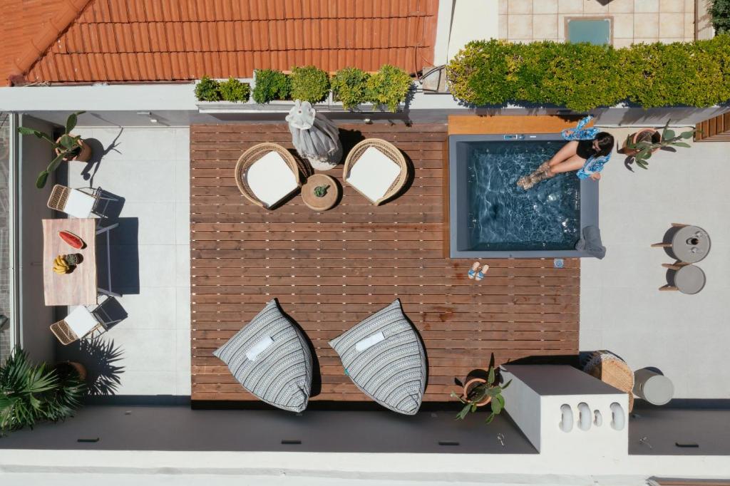 Budova, kde se apartmán nachází