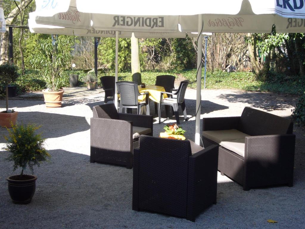 Zahrada ubytování Ackfeld Hotel-Restaurant
