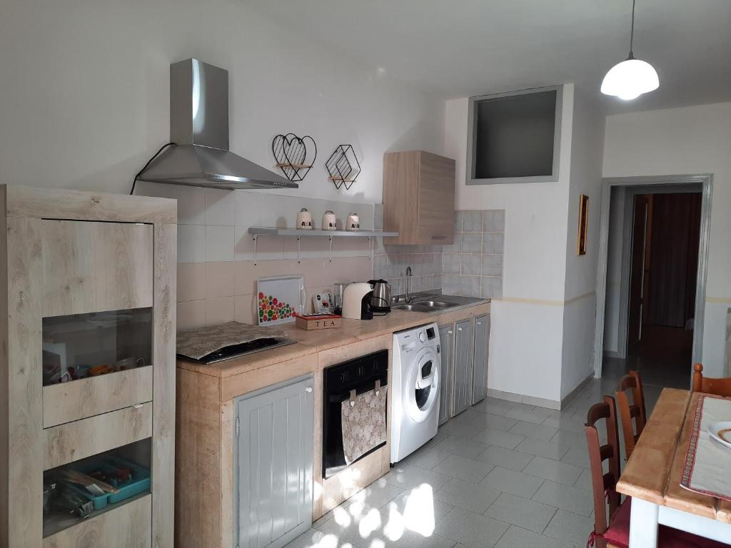 Kuchyň nebo kuchyňský kout v ubytování Casa Samuel