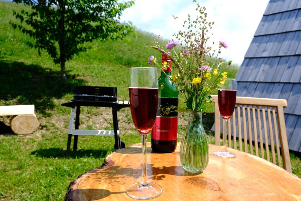 Zahrada ubytování Glamping Brodej