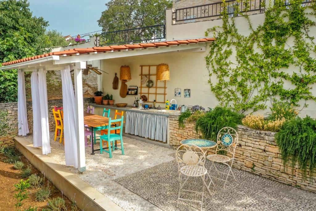 Balkón nebo terasa v ubytování Villa Cicibella