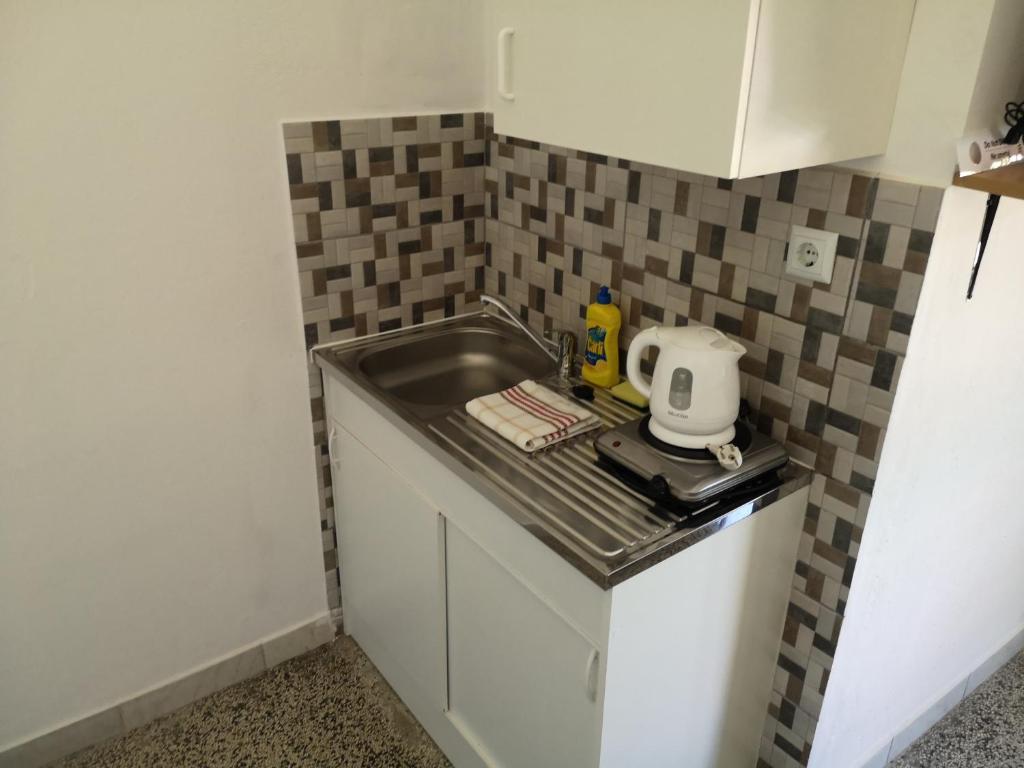 Köök või kööginurk majutusasutuses Guest House Morska Grota