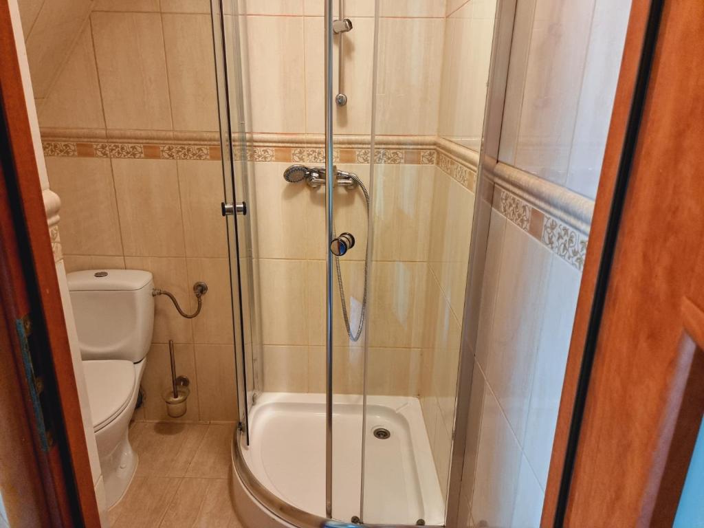 Kúpeľňa v ubytovaní W Zakopanem Hej
