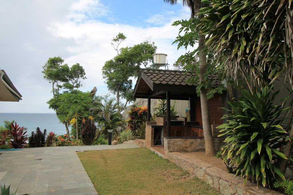 Zahrada ubytování Cote Mer villa