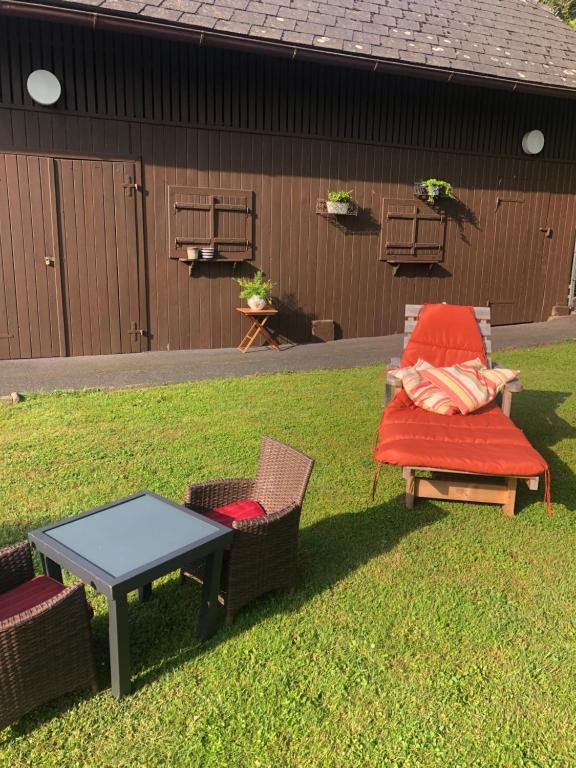 Zahrada ubytování Villa zur Schmied'n