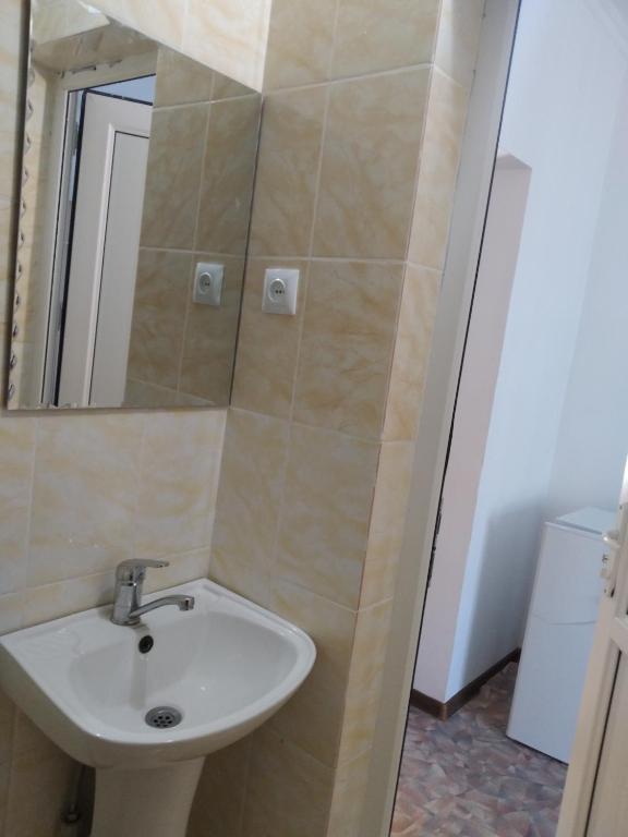 Koupelna v ubytování Guest House Arbat