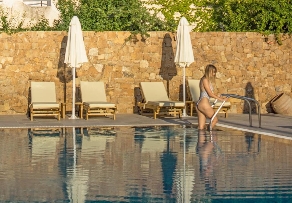 Bazén v ubytování Aegean Villas nebo v jeho okolí