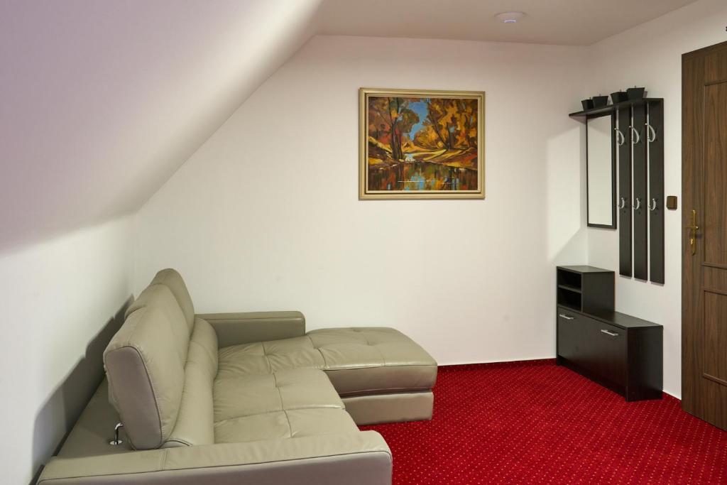 Posezení v ubytování Vila Lovců králových