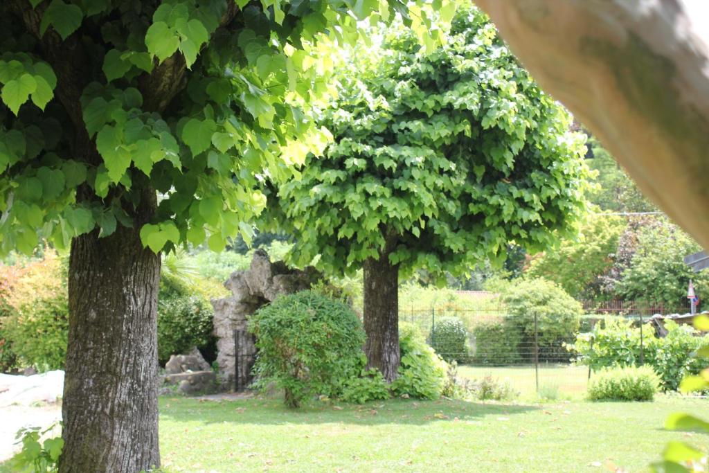 Zahrada ubytování B&B I due tigli