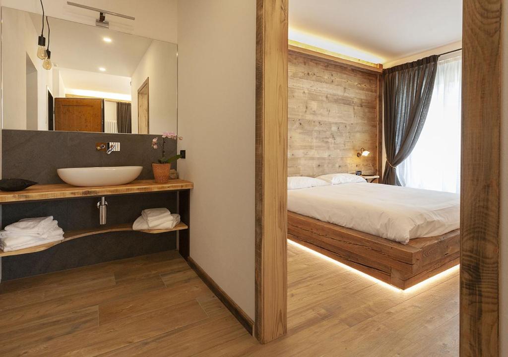 Postel nebo postele na pokoji v ubytování Bed and Breakfast La Coa