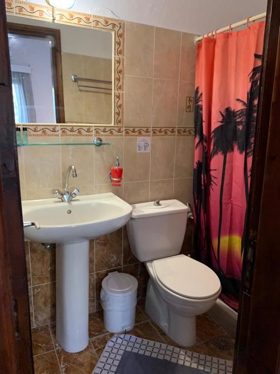 Koupelna v ubytování Villa Ilios