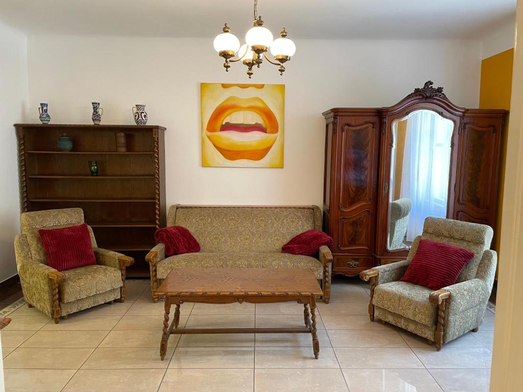 Posedenie v ubytovaní Buda Castle Apartment