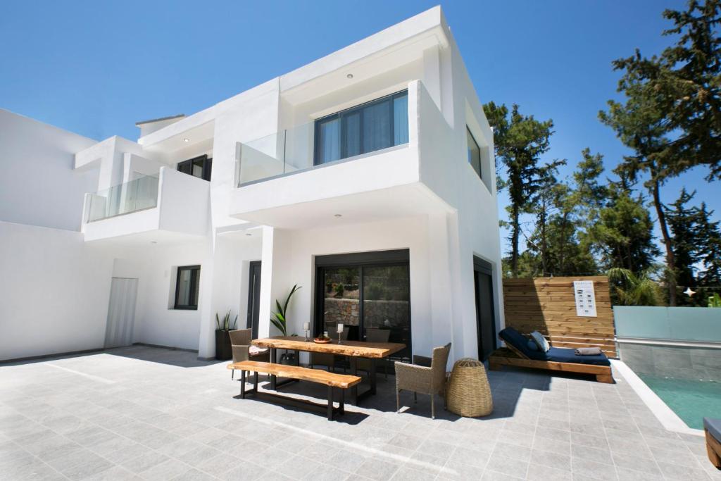 Bazén v ubytovaní DASÝLIO - earthy living homes alebo v jeho blízkosti