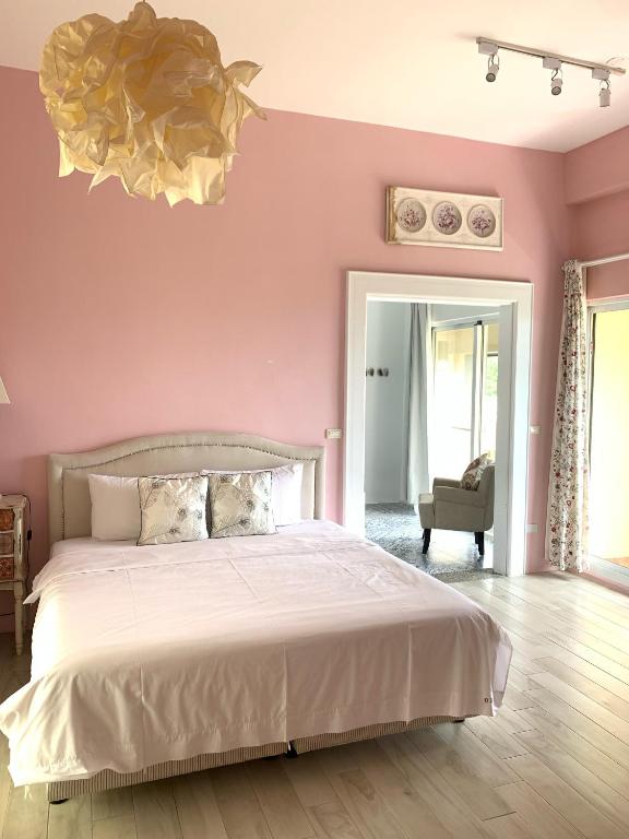 Postel nebo postele na pokoji v ubytování Bell Cottage B&B