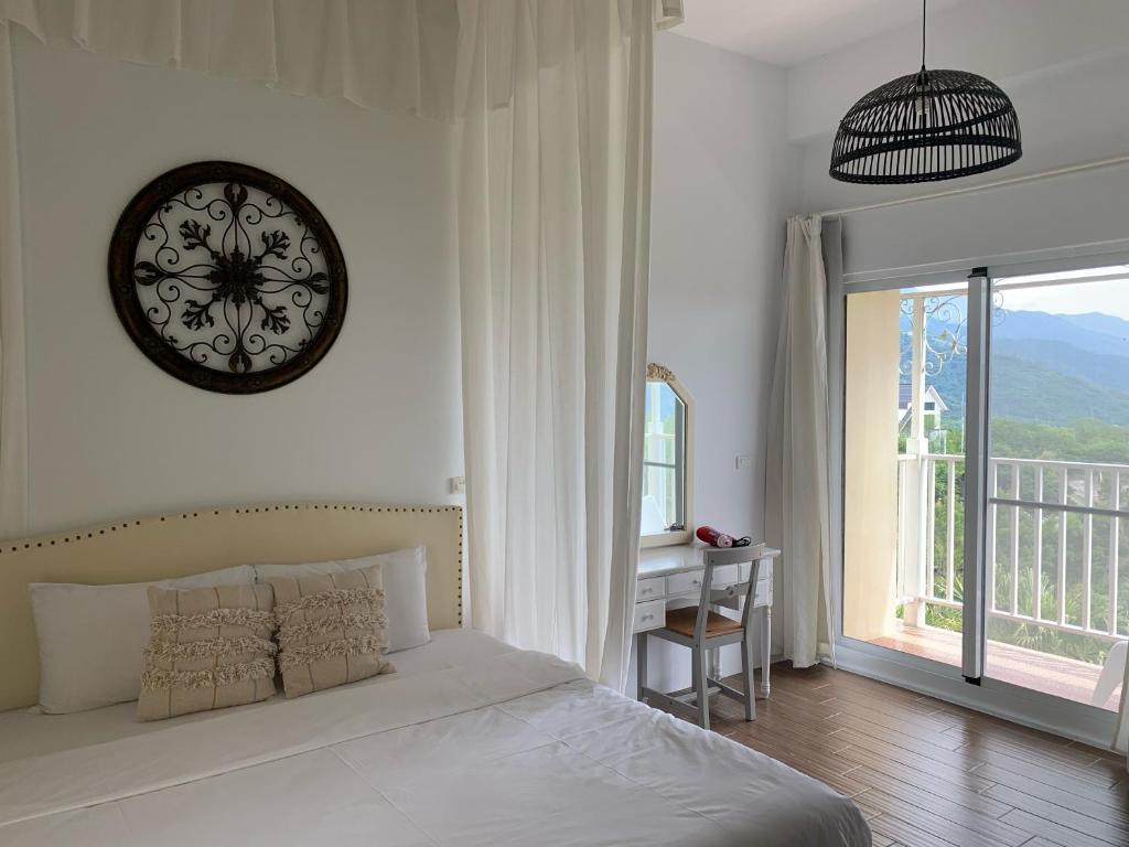 Postel nebo postele na pokoji v ubytování Bell Cottage B&B
