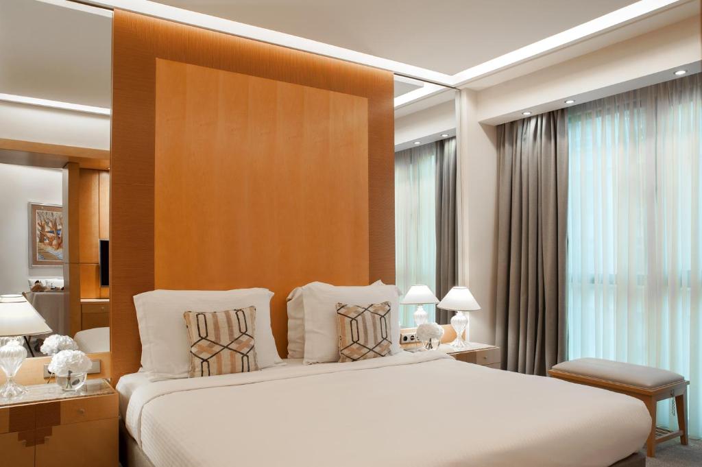 Posteľ alebo postele v izbe v ubytovaní Melia Athens