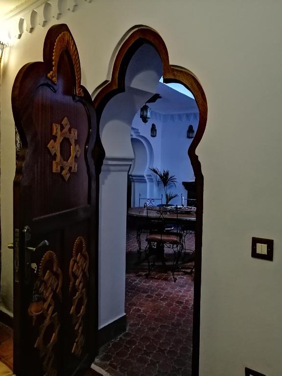Posezení v ubytování Casa Sabila