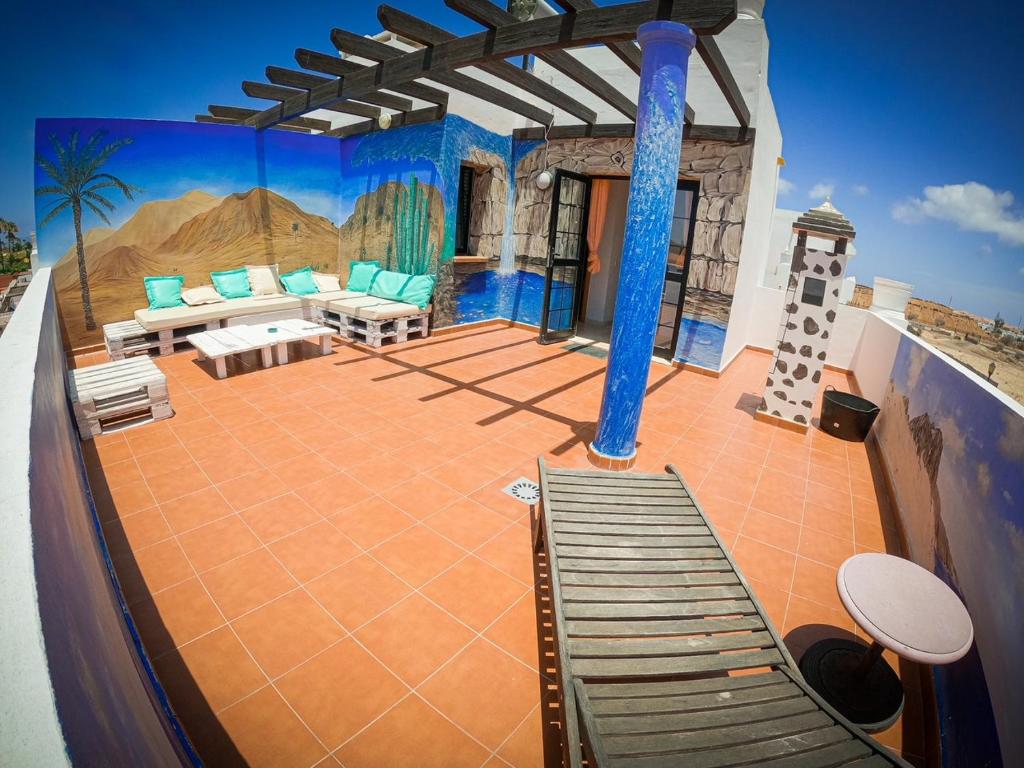 A balcony or terrace at Surf Riders Fuerteventura