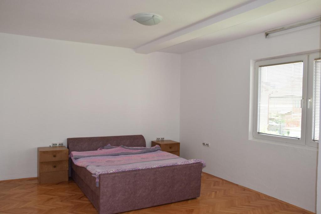 Postel nebo postele na pokoji v ubytování Limpe