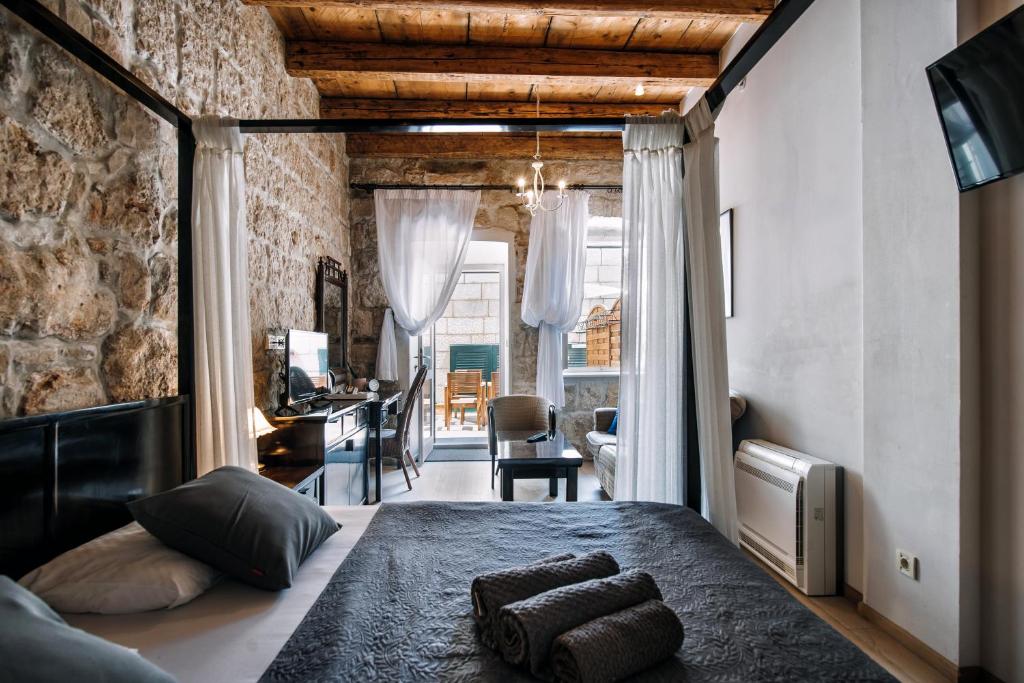 Część wypoczynkowa w obiekcie Villa Allure of Dubrovnik