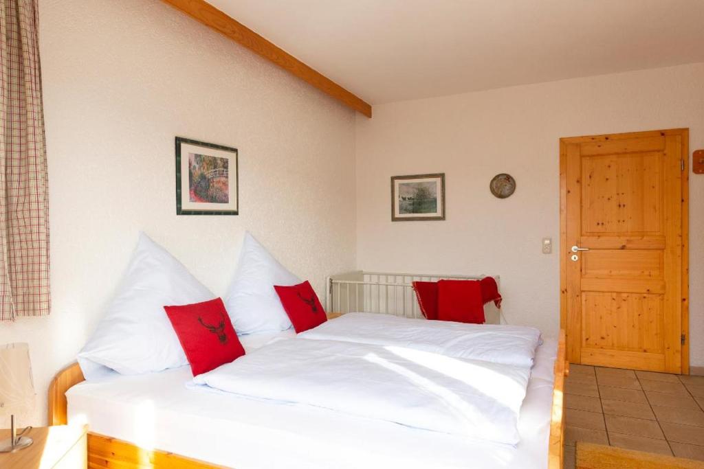 Postel nebo postele na pokoji v ubytování Ferienhaus Killian