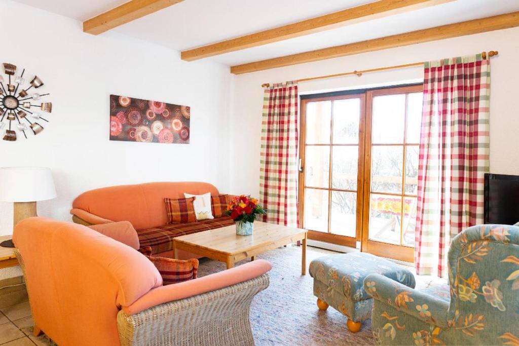 Posezení v ubytování Ferienhaus Killian