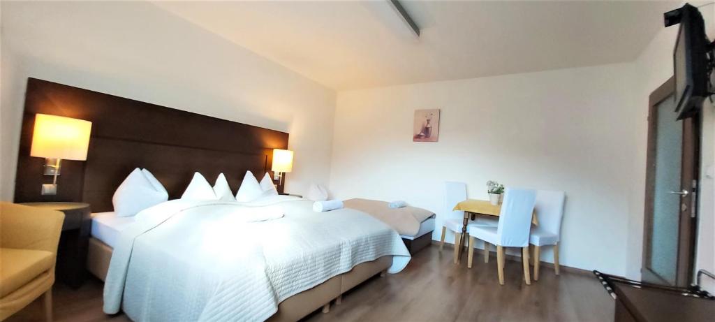 Postel nebo postele na pokoji v ubytování Ski Vital Apartments