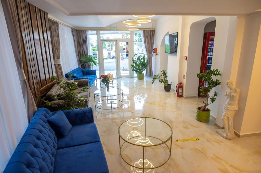 Posezení v ubytování Hotel Proton