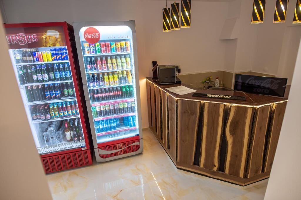Nápoje v ubytování Hotel Proton