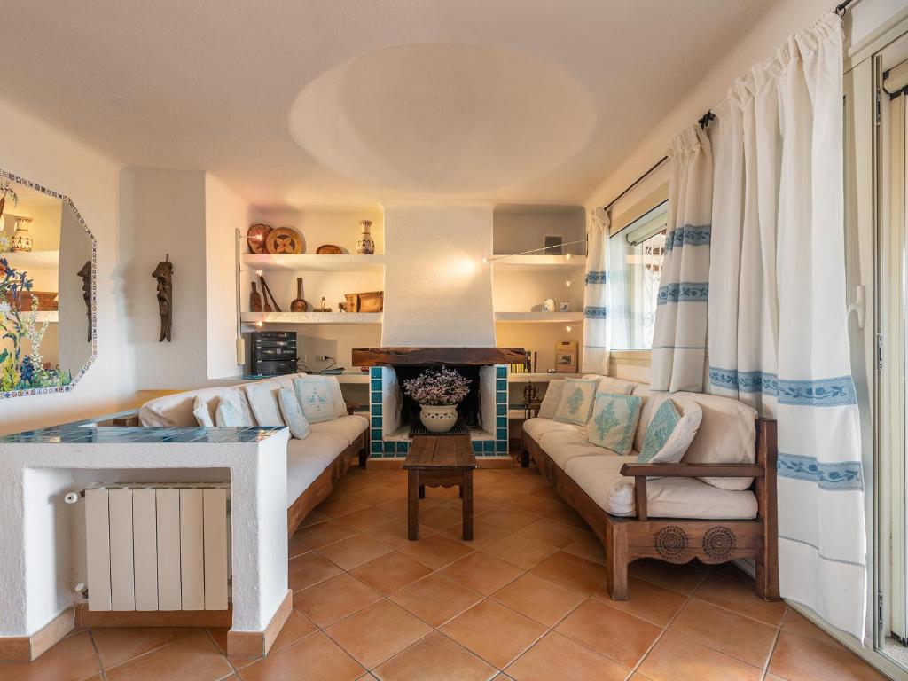 Posezení v ubytování Relais Baia di Nelson