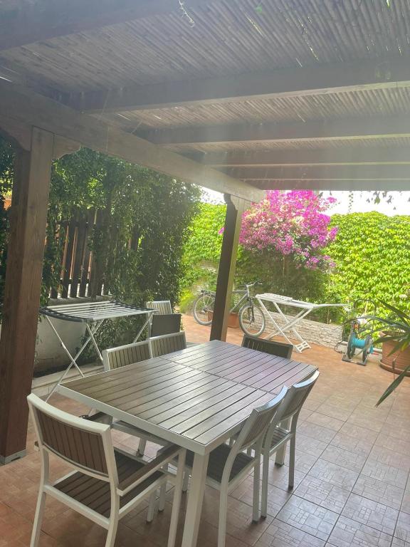 Balkón nebo terasa v ubytování Nel Cuore di Campomarino