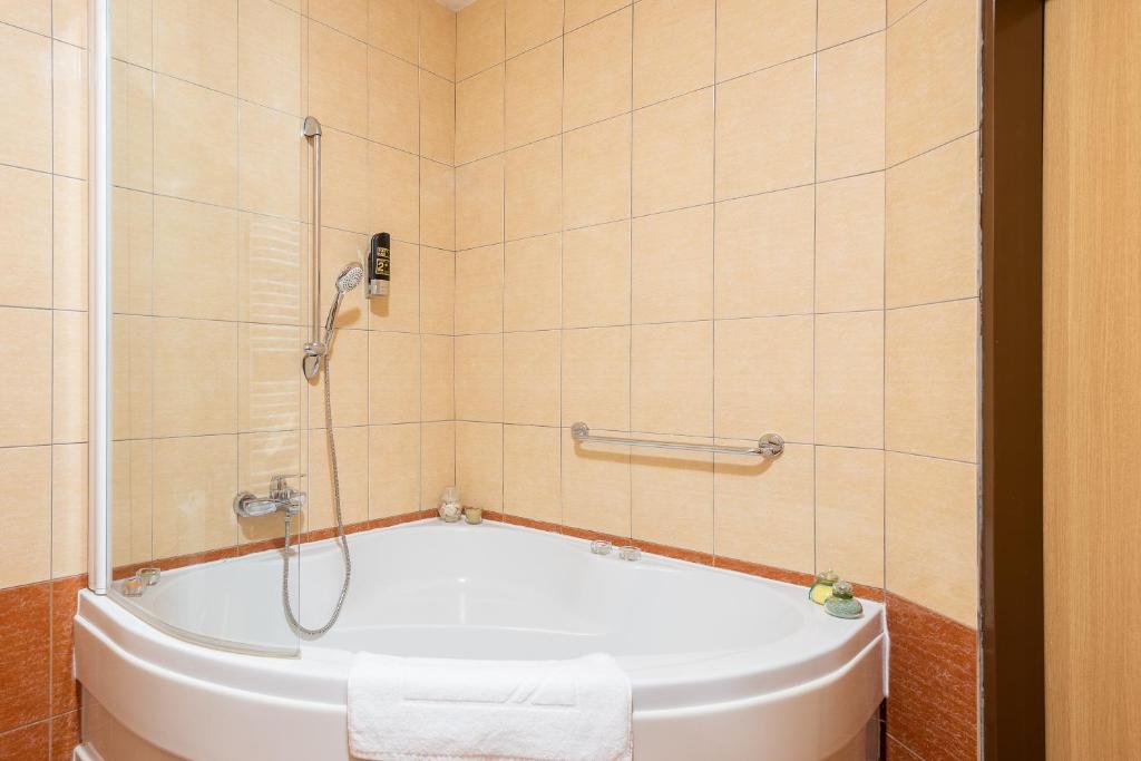 Koupelna v ubytování Hotel Libero