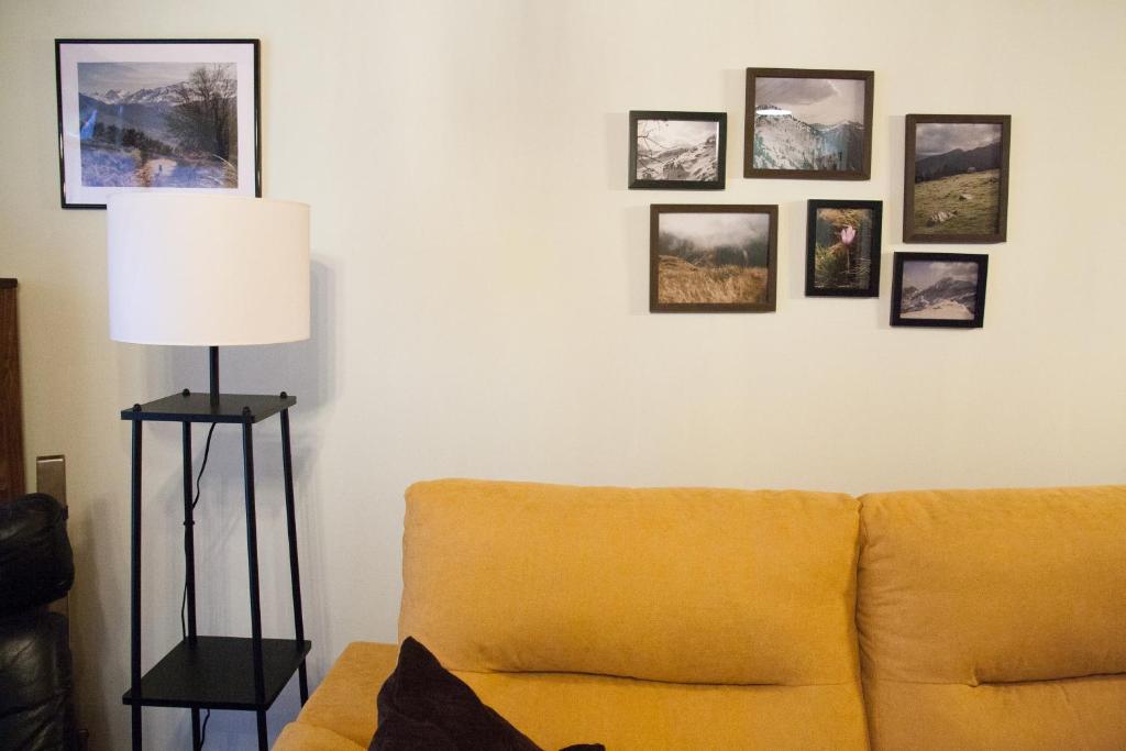 Posezení v ubytování Apartamento Toran