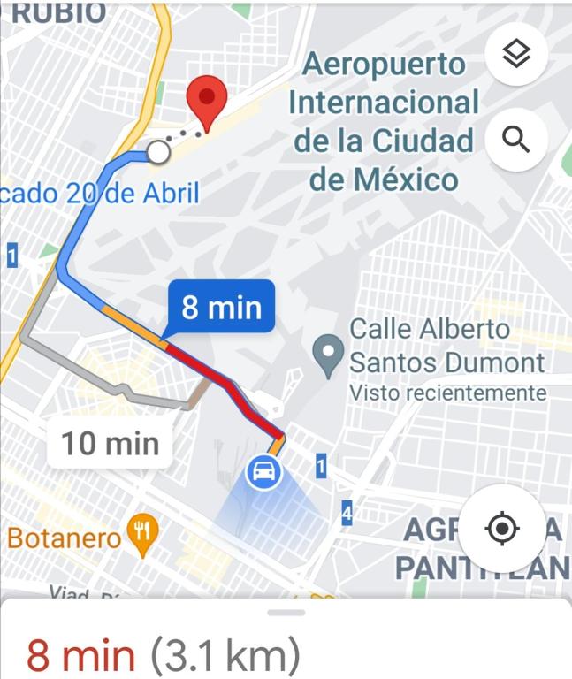 DEPARTAMENTO MUY CERCANO AL AEROPUERTO CD. MEX T2 - Appartement De Deux Chambres