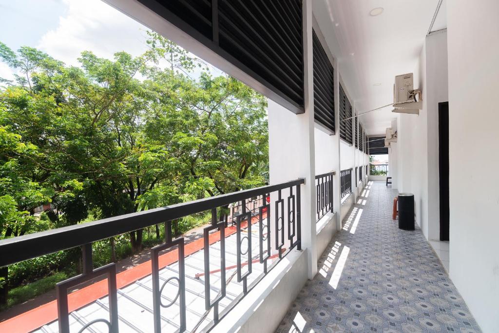 Balkón nebo terasa v ubytování Cattail Guest House Pontianak
