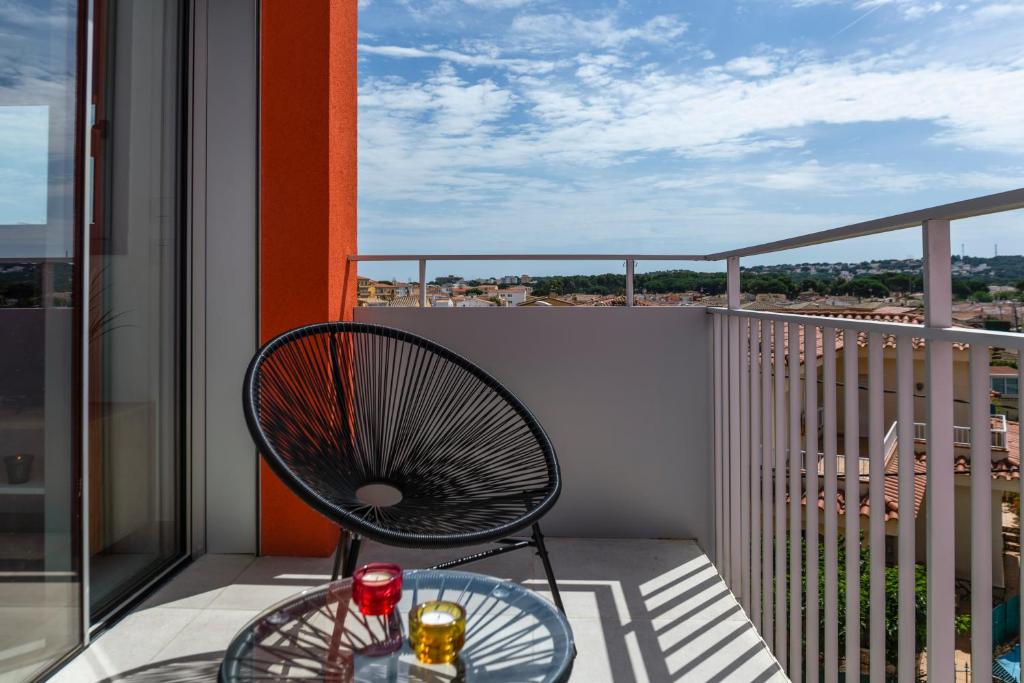 Balkón nebo terasa v ubytování Albana Apartaments Turístics