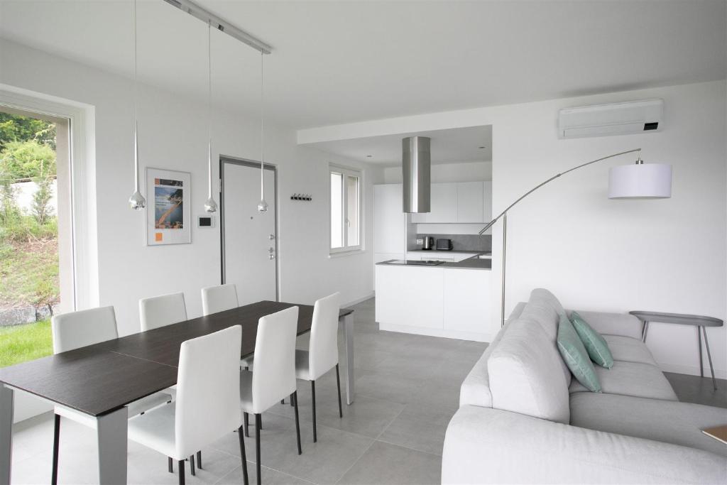 Kuchyň nebo kuchyňský kout v ubytování IseoLakeRental - Trivia Resort