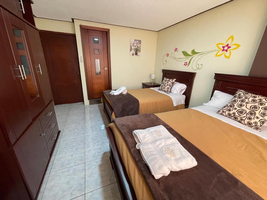 Hotel Casa Santa Lucía - Twin Room