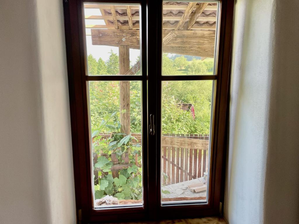 Ogród w obiekcie Apartmány pod Kozákem