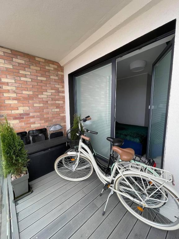 Jazda na bicykli v okolí ubytovania Całoroczny Apartament Perłowa Przystań