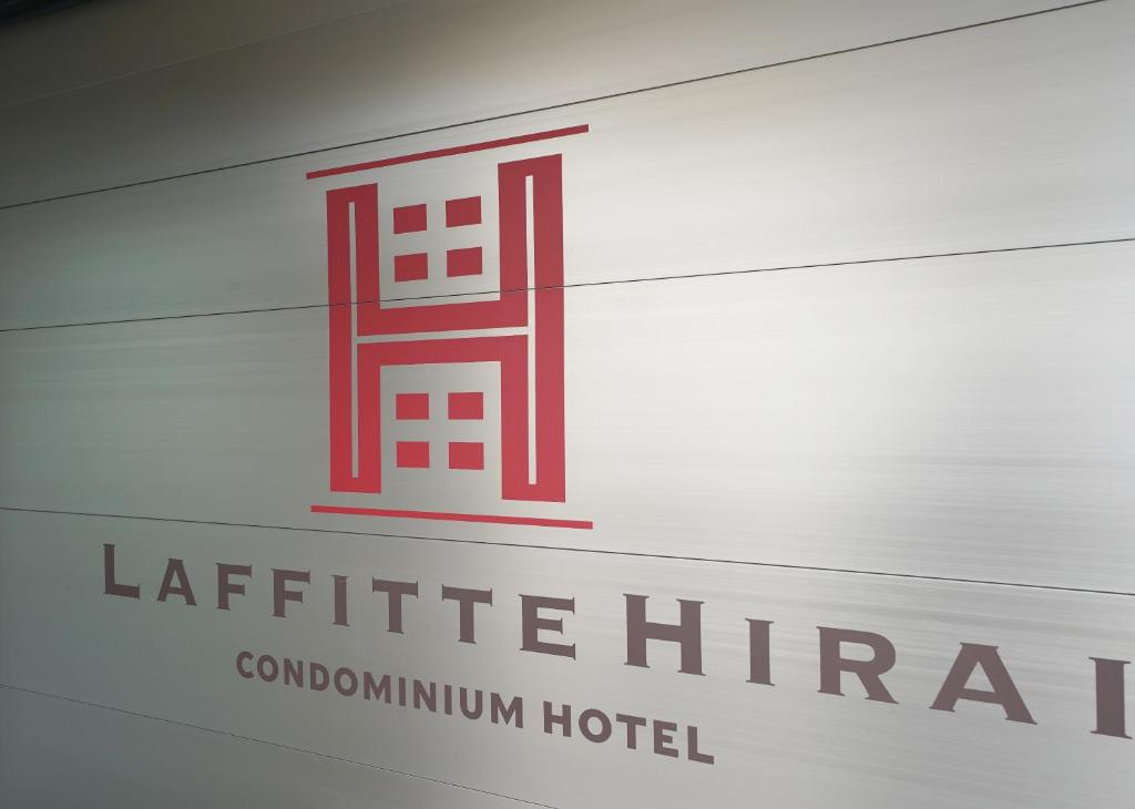 Certifikát, hodnocení, plakát nebo jiný dokument vystavený v ubytování Laffitte Hirai Condominium Hotel