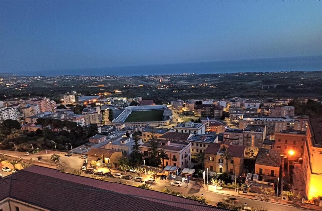 Nespecifikovaný výhled na destinaci Agrigento nebo výhled na město při pohledu z bed and breakfast