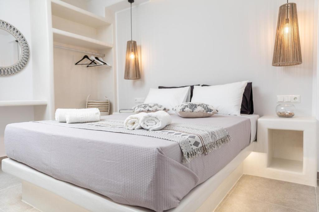 Ένα ή περισσότερα κρεβάτια σε δωμάτιο στο Dolce Vita appartments