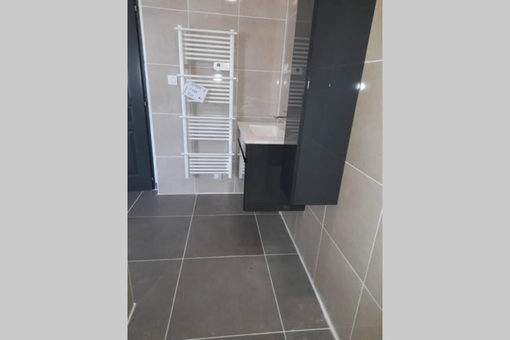 Koupelna v ubytování Gîte La Truffière