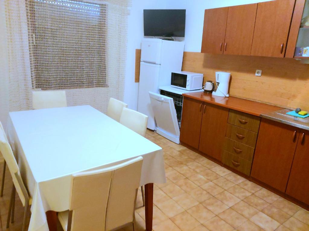 Kuchyň nebo kuchyňský kout v ubytování Apartman Arija-Pino