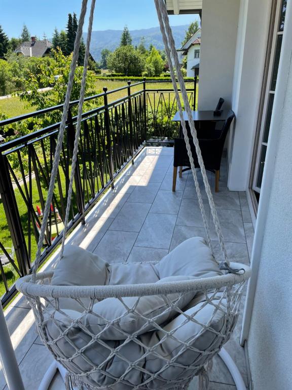 Balkón nebo terasa v ubytování Design & Wine Vila Special Bled